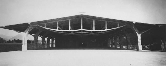 Magazzini Generali à Chiasso, 1924, ing. R. Maillart